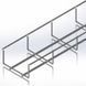 Wire mesh tray 100x50x2500, wire &Oslash;4 mm, white zinc CMS-WBB4-10050Z