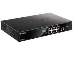 Switch D-Link DGS-1010MP 9xGE PoE, 1xSFP, 125W, Rackmount, Unmanaged