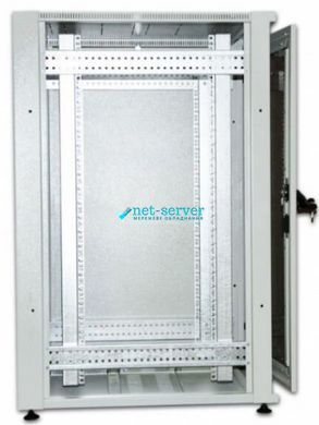 Фото Шафа підлогова 30U, 19&rdquo;, 600x600 (Ш*Г), розбірна, Hypernet FNC-30U-FLAT &ndash; купити з доставкою по Україні в інтернет-магазині Net-server