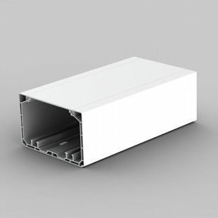 Photo of PVC Parapet Cable Trunking PK 110&times;65 mm, White, Cable Management Duct for Cables and Electrical Wiring, KOPOS PK 110X65 D_HD &ndash; buy online with delivery across Ukraine at Net-server