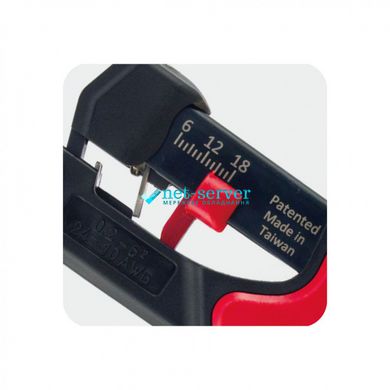 Автоматичний інструмент для зачищення та обрізання кабелю AWG 24-10/0,2-6,0 мм², Hanlong HT-4021