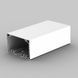 PVC Parapet Cable Trunking PK 110&times;65 mm, White, Cable Management Duct for Cables and Electrical Wiring, KOPOS PK 110X65 D_HD