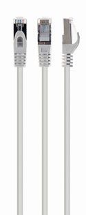 Фото Патч-корд мережевий S/STP Cat 6а Cablexpert PP6A-LSZHCU-W-2M, 2 м, білий, RJ45-RJ45, литий, 50u &ndash; купити з доставкою по Україні в інтернет-магазині Net-server