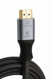 Фото HDMI кабель 2.1 оптичний (AOC) 5м, 8K 60Hz / 4K 120Hz, HDR, eARC &ndash; для LG, Samsung, Sony TV, PS5, Blu-ray &ndash; купити з доставкою по Україні в інтернет-магазині Net-server