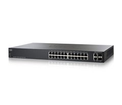 Комутатор Cisco SB SF200-24FP 24-Port 10/100 Smart Switch PoE 180W