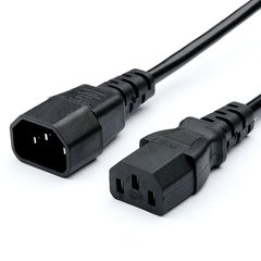 Power cord C13-C14, 1.8m, 1.5mm2, original, Kingda PC6063-1.8m