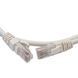Патч-корд 0.5м, U/UTP, cat.6А, RJ45, медь, белый, L&W ELECTRONICAL LW-PC0001-C6A-050WH