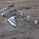 Cable drain for mesh tray, stainless steel CMS-WBLIFT-SL