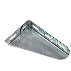 Corner wall bracket for tray 100 mm, light, galvanized CMS-BFD100-1.0Z