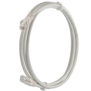 Фото Патч-корд 1.5м, U/UTP, cat.6А, RJ45, медь, белый, L&W ELECTRONICAL LW-PC0001-C6A-150WH &ndash; купить с доставкой по Украине в интернет-магазине Net-server