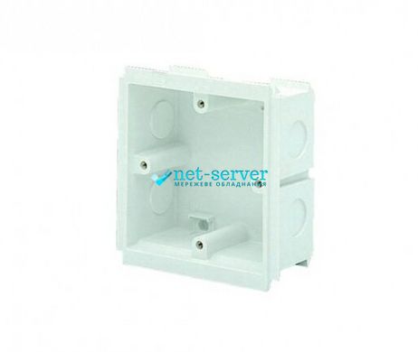 Socket socket internal 1G to the box, depth. 35mm, MK VTS6035WHI