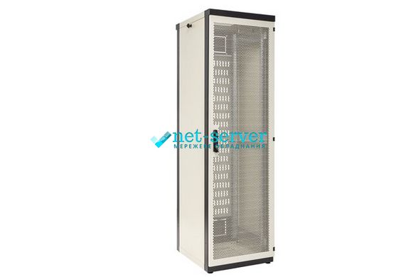 Floor-standing server cabinet 19", 42U, 1992x600x1000mm (H*W*D), collapsible, gray, (perf)