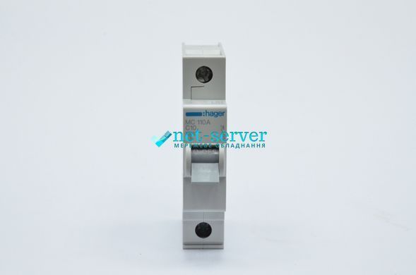 Photo of Automatic switch In=10 A, 2p, "C" 6kA 2m Hager MC210A &ndash; buy online with delivery across Ukraine at Net-server