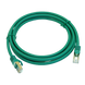 Patch cord 0.5m, S/FTP, cat.6A, RJ45, copper, green, Electronical PC005-C6A-050GN