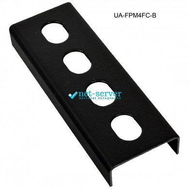 Photo of Plank for 4 FC/ST-Simplex, FOBSM box adapter, black UA-FPM4FC-B &ndash; buy online with delivery across Ukraine at Net-server