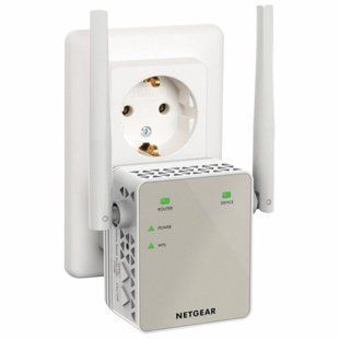 Photo of WiFi coverage extender NETGEAR EX6120 AC1200, 1xFE LAN, 2x external. ant. &ndash; buy online with delivery across Ukraine at Net-server