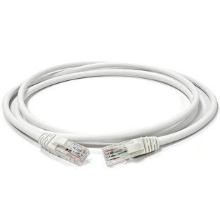 Фото Патч-корд 0.5м, U/UTP, cat.6, RJ45, мідь, білий, L&W ELECTRONICAL LW-PC0001-C6-050WH &ndash; купити з доставкою по Україні в інтернет-магазині Net-server