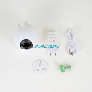 Photo of IP-camera PTZ desktop 3 MP Wi-Fi ATIS AI-262-3M with microphone and speaker for video surveillance &ndash; buy online with delivery across Ukraine at Net-server
