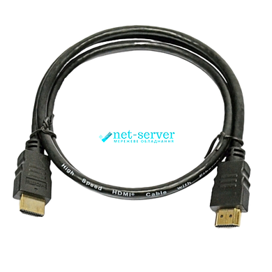High Speed HDMI Cable 8m, 2160p (4K), 60Hz, with Ethernet, L&W ELECTRONICAL