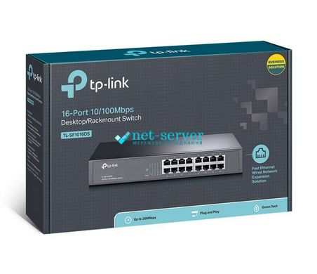 Комутатор TP-LINK TL-SF1016DS