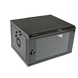 Шкаф серверный настенный 19", 6U, 373х600х500мм (В*Ш*Г), разборной, черный, UA-MGSWA65B