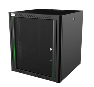 Фото Шафа серверна настінна 19" MIRSAN WTN 12U 600x450,(Ш*Г) RAL 9005 MR.WTN12U45DE.01 &ndash; купити з доставкою по Україні в інтернет-магазині Net-server