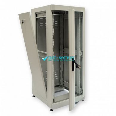 Шкаф серверный напольный 19", 28U, 610х865мм (Ш*Г), разборной, серый, UA-MGSE2868MG
