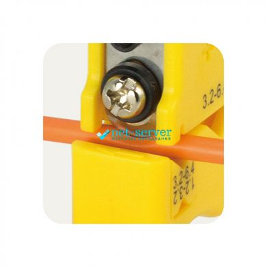 Стрипер для снятия оболочки с оптического кабеля Ø1.2~Ø3.2мм/Ø3.2~Ø6.4мм, Hanlong HT-340B