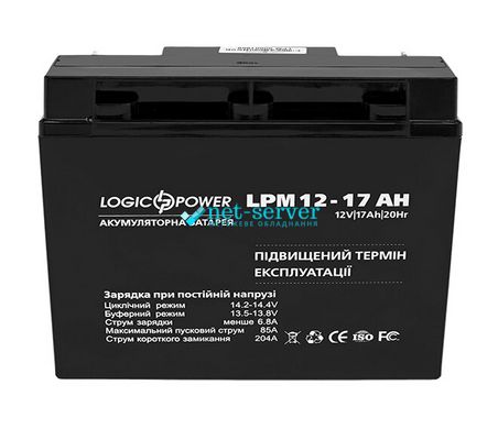 Аккумулятор AGM LPM 12 – 17 AH