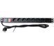 Cетевой фильтр KINGDA 19&rdquo; на 8xSchuko розеток шнур 2м алюминий KD-PDU-1U-P8
