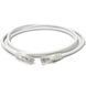 Патч-корд 1м, U/UTP, cat.6, RJ45, медь, белый, L&W ELECTRONICAL LW-PC0001-C6-100WH