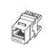 Модуль Keystone UTP вузький 180&deg;, cat.6A, Dual Type IDC, колір білий Premium Line 109121010