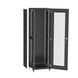 IP 42U 600x600 Floor-standing Server Cabinet with Perforated Doors, Black