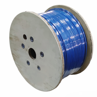 Фото Кабель вита пара Cat.6A S/FTP 4х2х23 AWG, мідний, 550 МГц, LSZH/FRNC Cca, синій, 100 м, Corning Everon CCXEDB-DC047-C001-L7 &ndash; купити з доставкою по Україні в інтернет-магазині Net-server