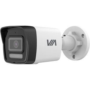 Фото IP-відеокамера 4 Мп VIASecurity VIA-IPC-4BE-LIM (2.8 мм) з подвійним підсвічуванням для відеоспостереження &ndash; купити з доставкою по Україні в інтернет-магазині Net-server