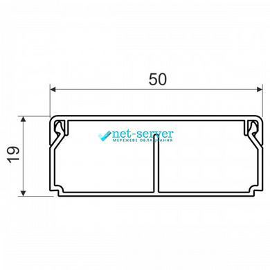 Photo of Box LHD 50x20x2000, white, Kopos LHD 50X20_HD &ndash; buy online with delivery across Ukraine at Net-server