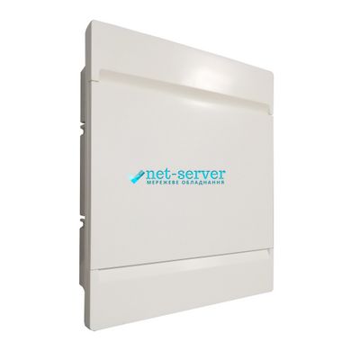 Built-in external panel 24 modules with white door Cosmos Hager VR212PD