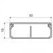 Box LHD 50x20x2000, white, Kopos LHD 50X20_HD