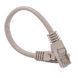 Патч-корд L&W ELECTRONICAL Cat 6A 0.2 м S/FTP LSZH, 26AWG, RJ45, серый, Ethernet-кабель PC005-C6A-020