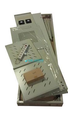 Фото Шкаф напольный 25U, 19&rdquo;, 600x600 (Ш*Г), разборной, Hypernet FNC-25U-FLAT-АС &ndash; купить с доставкой по Украине в интернет-магазине Net-server