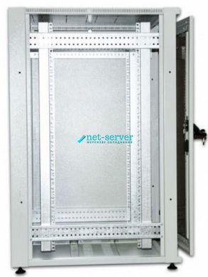 Floor-standing telecommunication cabinet 35U, 19", 600x800 (W*D), Hypernet FNC8-35U-FLAT
