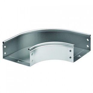 Photo of Horizontal bend DKC CPO 90 90&deg; 50x50 mm, Sendzimir hot-dip galvanized &ndash; buy online with delivery across Ukraine at Net-server