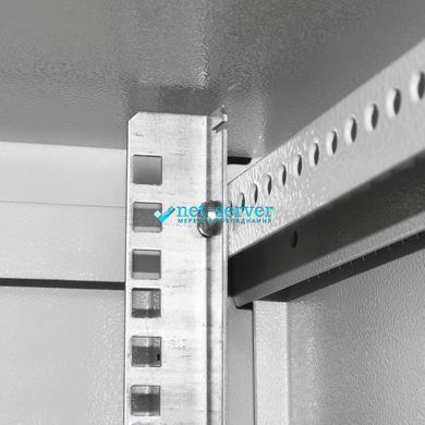 Фото Серверна шафа IP 19" 22U 600x450 розбірна, загартоване скло, сіра &ndash; купити з доставкою по Україні в інтернет-магазині Net-server