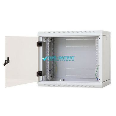 Wall-mounted server cabinet 19" single-section 18U, 900x600x395mm (H*W*D) assembled, gray, Triton RUA-18-AS4-CAX-A1
