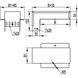 Vertical downward T-branch cover DKC DDS 200/100 mm, Sendzimir hot-dip galvanized