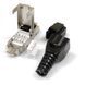 Коннектор мережевий RJ45, STP, cat.6A, безінструментальний, Kingda KD-PGS8051-C6a