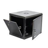 Photo of Wall-mounted server cabinet 19", 9U, 507x600x500mm (H*W*D), collapsible, black, UA-MGSWL95B &ndash; buy online with delivery across Ukraine at Net-server