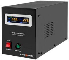 Uninterruptible power supplies (UPS) Logicpower LPY-B-PSW-1500VA+(1050W)10A/15A with correct sine wave 24V