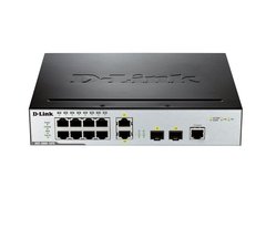 Switch D-Link DGS-3000-10TC 8port 1GE, 2x1GE/SFP, L2