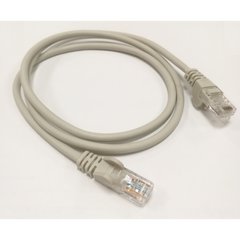 Patch cord 2m, UTP, cat.5e, RJ45, copper, gray, Electronical PC002-C5E-200